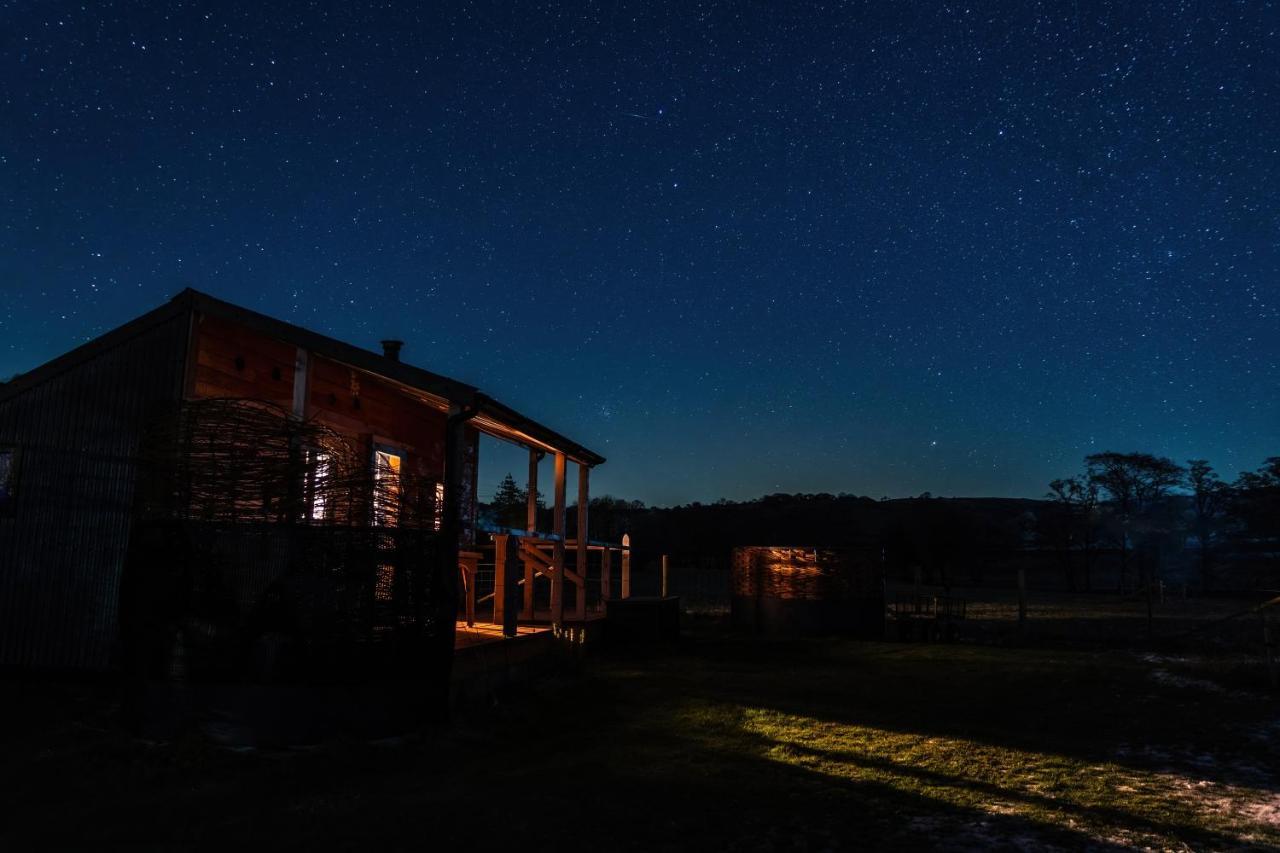 Dol Swynol Glamping Luxury Cabin With Outdoor Bath Villa Aberystwyth Kültér fotó