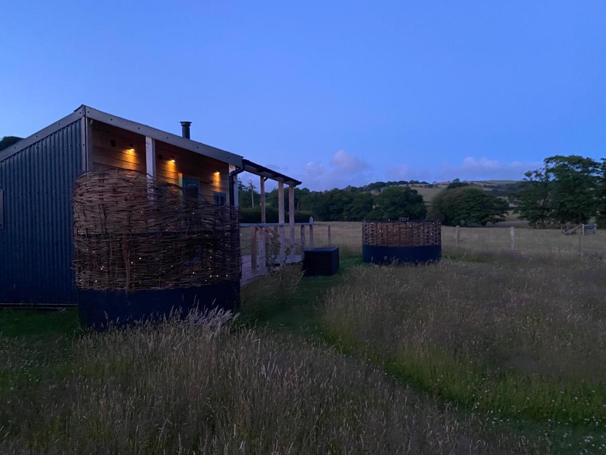 Dol Swynol Glamping Luxury Cabin With Outdoor Bath Villa Aberystwyth Kültér fotó