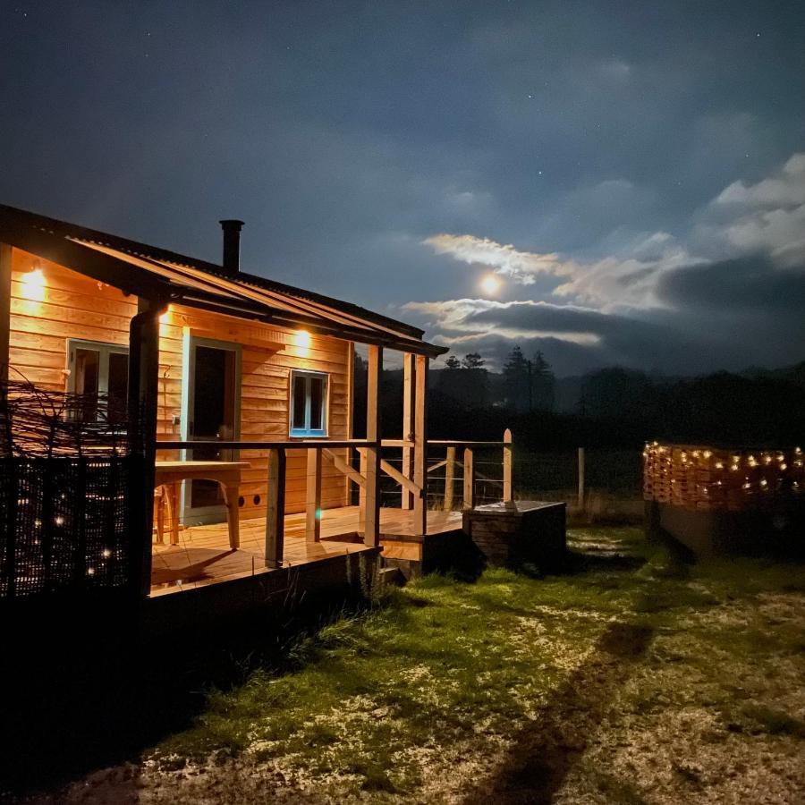 Dol Swynol Glamping Luxury Cabin With Outdoor Bath Villa Aberystwyth Kültér fotó