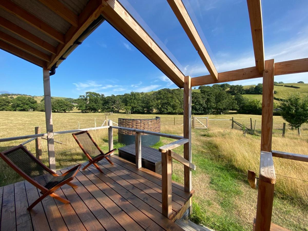 Dol Swynol Glamping Luxury Cabin With Outdoor Bath Villa Aberystwyth Kültér fotó