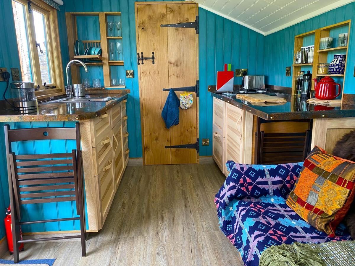 Dol Swynol Glamping Luxury Cabin With Outdoor Bath Villa Aberystwyth Kültér fotó